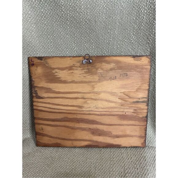 Vintage Stamped Pressed Copper 1912 Mercer Raceabout 10x8.5” Artwork Picture - Picture 7 of 9